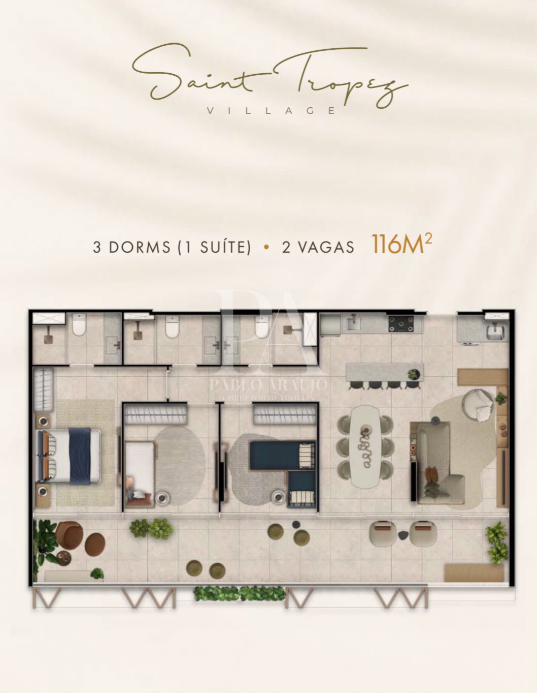 Planta — Saint Tropez Village