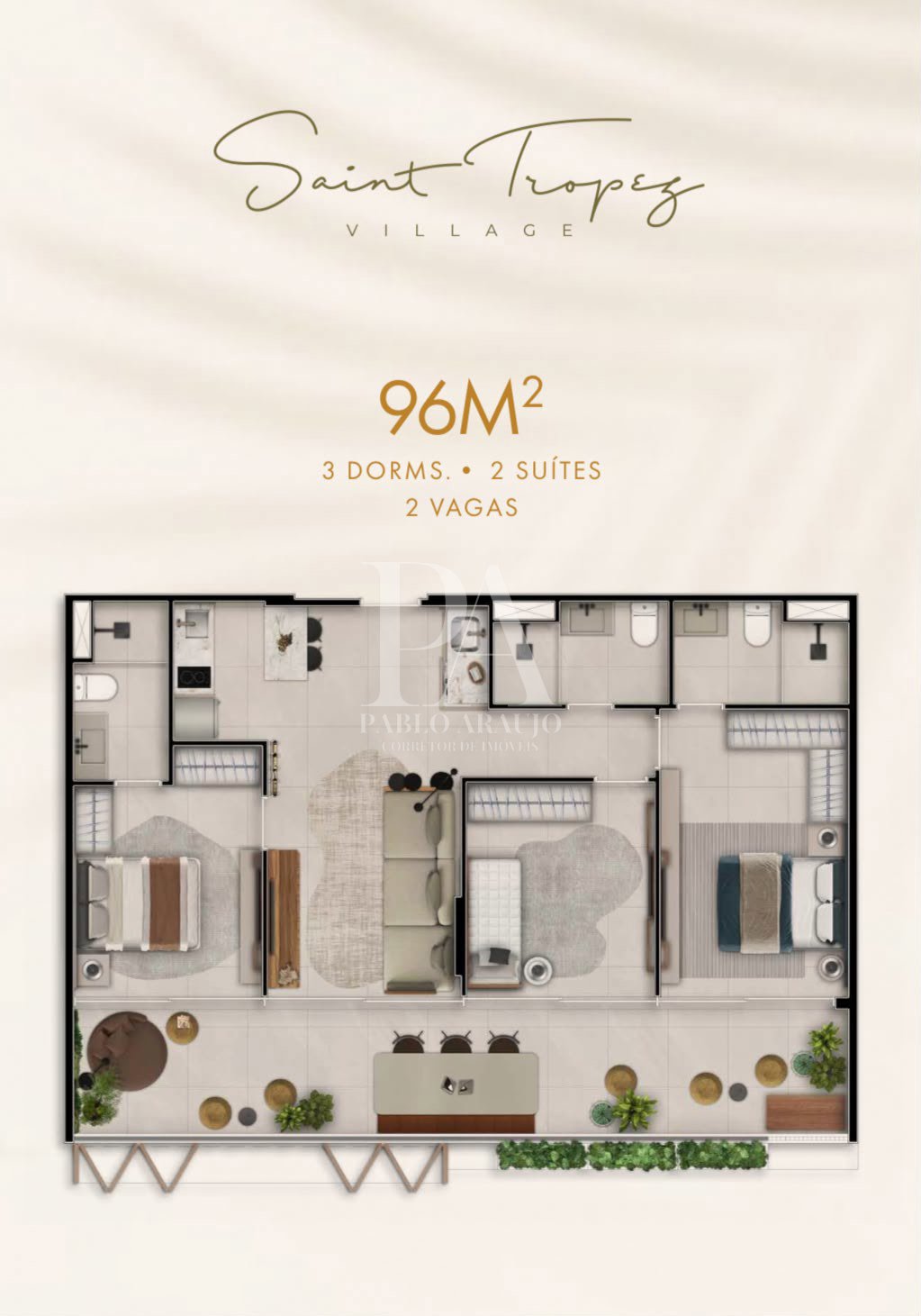 Planta — Saint Tropez Village