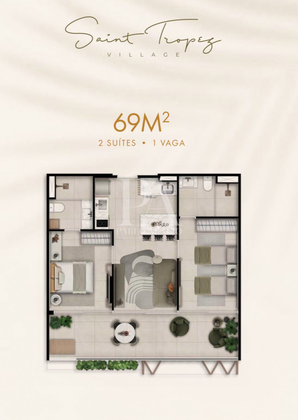 Planta — Saint Tropez Village